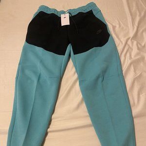New Nike Sportswear Tech Fleece Jogger Pants CU4495-392 - Teal Black Siz…